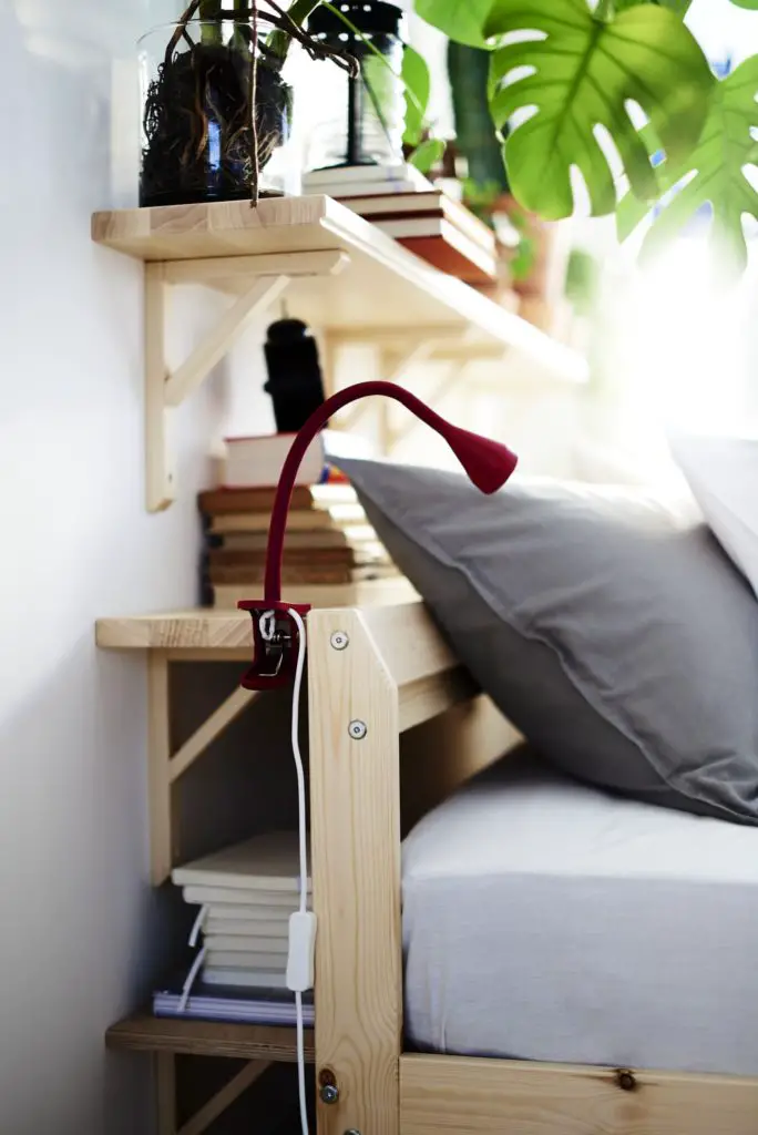Ikea Small Space Inspiration Home, Floating Headboard With Nightstands Ikea